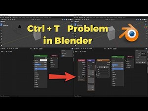 Blender Tutorial How to enable Ctrl + T in Blender ( Node Wrangler )_ ctrl+t