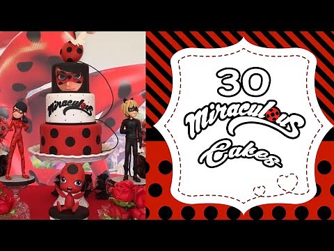 30 Miraculous LadyBug Cakes | Birthday Cake Decorating Ideas
