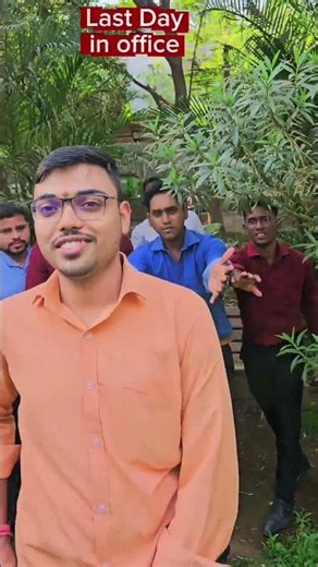 Last working day employee 😂 | Farewell nhi kroge hamara #shorts #farewell #trending