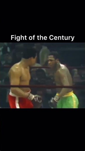 The Fight of the Century Ali vs Frazier Best Moments #boxinghistory #shorts #viral