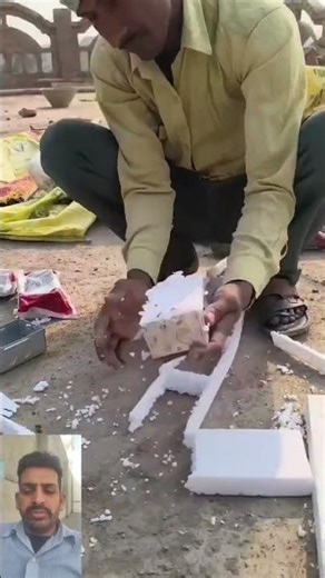 Electrical Switch Box Installation Tips: थर्माकोल का कमाल का इस्तेमाल#construction #viralvideo