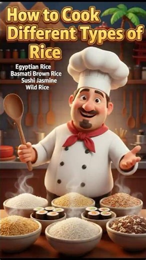 Stop Making Mistakes! How to Cook Different Types of Rice #RiceCooking #CookingTips #PerfectRice