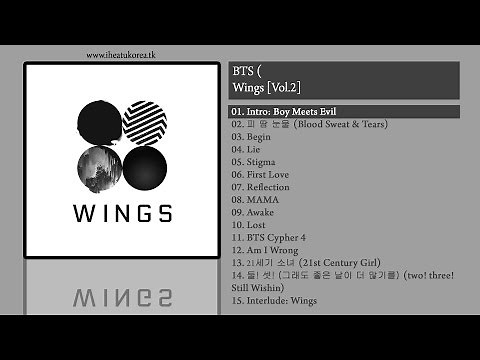 [FULL ALBUM + DL] BTS (방탄소년단) - Wings (Vol.2)