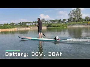 The Fastest Power Electric Motor Fin for Electric Paddle Board and Kayak