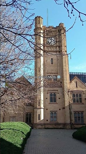 Winter at UniMelb ❄️