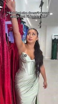 POV: Big Sister Doesn't Want You To Match #dressess #formalattire #fashion #formaldresses #prom