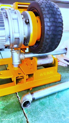 Homemade Pipe Twisting Machine