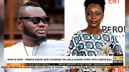 51K views · 525 reactions | Who is she? Prince David Osei charges on Leila Djansi over ANTI-LGBTQ+ BILL #BadwamAhosepe | Adom TV | Facebook