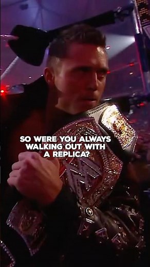 The Miz Always Wore A Replica WWE Title