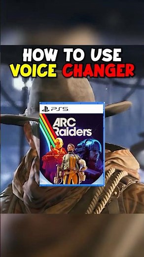 How to USE VOICE CHANGER in ARC Raiders... 😱🔥 #arcraiders #arcraidersgameplay