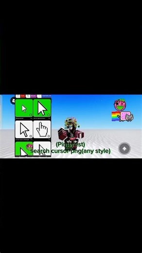 cursor png tutorial on mobile #trend #roblox #scene #decora #cool #broke #cursor #png