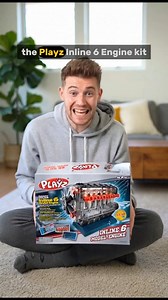 299 reactions | ️ Build a REAL Inline-6 Engine from scratch! Hands-on. Mechanical. Addictive. This kit lets kids & teens see exactly how engines work—piece by piece. ⚙️ Learning that actually sticks.  Get yours now! | Playz USA | Facebook