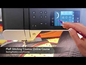 Pfaff Quilt Expression 720 64 Single Stitch Program