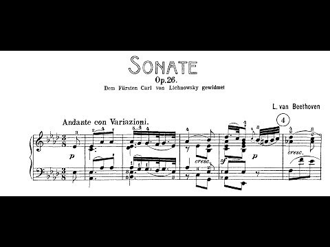 Beethoven: Sonata No.12 in A-flat Major, Op.26, "Funeral March" (Lewis, Kovacevich, Buchbinder)