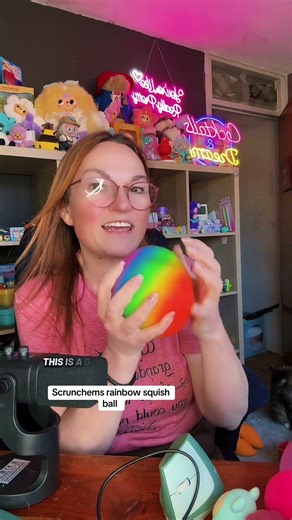 Rainbow Squish Ball Review: Ultimate Fidget Toy Fun #FidgetToys #StressRelief
