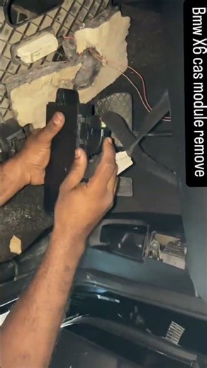 BMW X6 CAS MODULE REMOVE