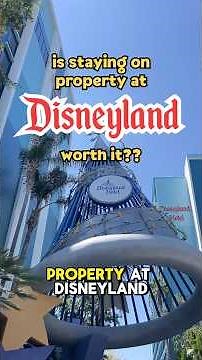 Is the Disneyland Hotel Worth it? My review! #disneylandhotel #disneyland #disneyparks #disney