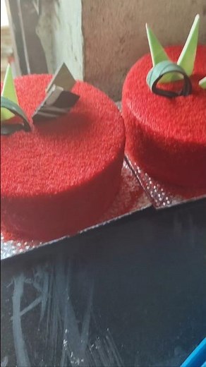 Red Velvet Cake Decoration ❤️ | Amazing Red Velvet Cake Making | Satisfying Cake Decorating #Video