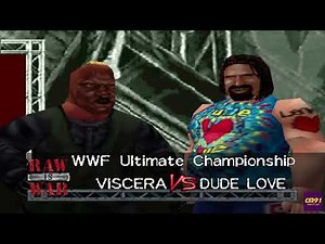 Viscera vs. Dude Love | WWF Ultimate Championship | WWF WrestleMania 2000 (N64)