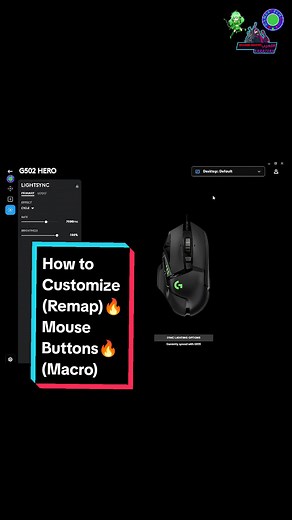 How to Customize Logitech G502 Hero Buttons and Macros