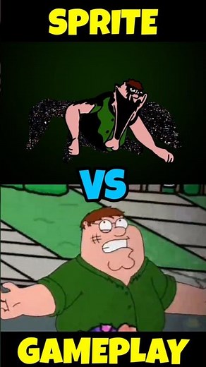 FNF Pibby Mod GAMEPLAY vs SPRITE | New Darkness Takeover Update Family Guy #shorts #fnf #new #pibby