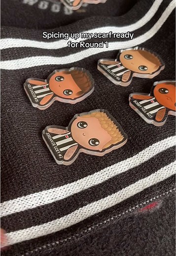 AFL Scarf Decoration for Round 1 Match Day