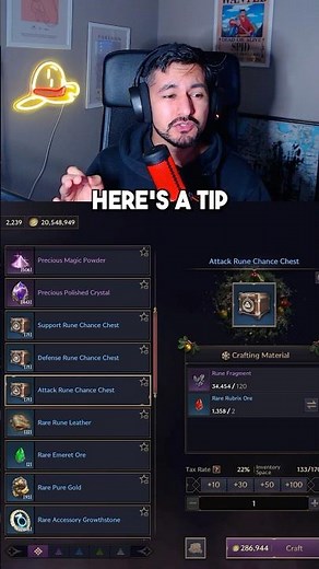 LEVEL 60 RUNES FAST TIP! - Throne & Liberty