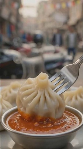 Kathmandu Street Momo 🇳🇵 | Authentic Nepalese Momos | Best Street Food #streetfood #momo