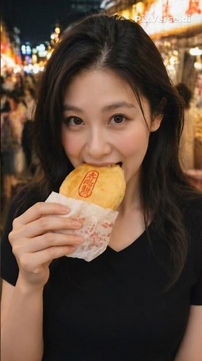 太陽餅裡沒有太陽 老婆餅裡沒有老婆，那到底有什麼？😳#太陽餅 #台灣美食 #夜市小吃 #吃播 #shorts