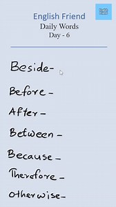 71K views · 2K reactions | English Friend Daily Words Day 6 | English Friend | Facebook