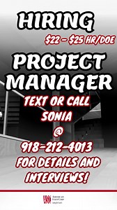 NOW HIRING PROJECT MANAGER! Job Description: Using auto cad to make...