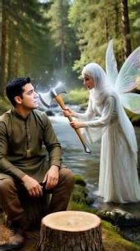 The Honest Woodcutter and the Magic Fairy #story