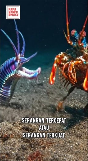 Bobbit Worm vs Mantis Shrimp — Siapa Pemburu Tercepat di Laut Dalam?