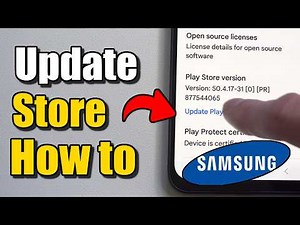 How to Update Google Play Store on Samsung Phone (Best Method0