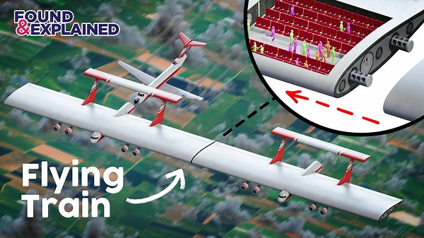 Aerial Relay Transport System: NASA’s Flying Train With Mid-Air Passenger Transfers