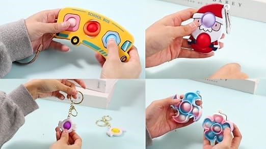 pink fidget toy pack