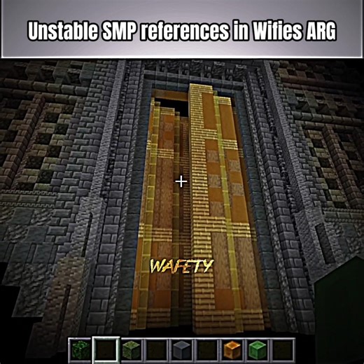 Unstable SMP references HIDDEN in the Wifies ARG..