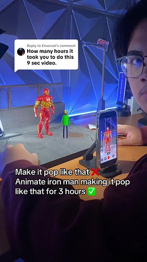 Iron Man Stop Motion: The
