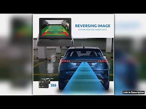 43 TFT LCD HD Screen Folding Car Monitor with Rear View Camera 8 LED Backup for Vehicle Parking