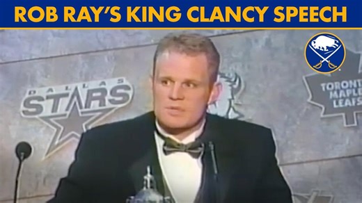 Rob Ray | King Clancy Speech