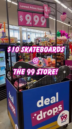 $10 Skateboards at The 99 Store! Bargain Hunting. Hey everyone, I found some complete, budget-friendly skateboards being sold at The 99 Store for $10. They appear to be well made and even have metal trucks! Back then, $10 could only get me a plastic skateboard with plastic trucks. These are by a company called Redo Skateboards which is a Target Brand. The MSRP for the skateboards is $35, so getting them for $10 is a great deal. #Skateboard #Skateboarding #Skateboards #RedoSkateboards #BargainHun