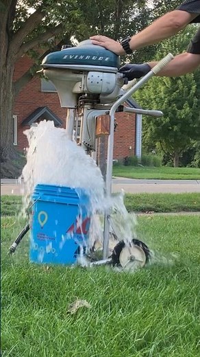 1948 Evinrude Zephyr Outboard Motor. 5.4hp and 4 Cylinders! Hear an Antique Run!