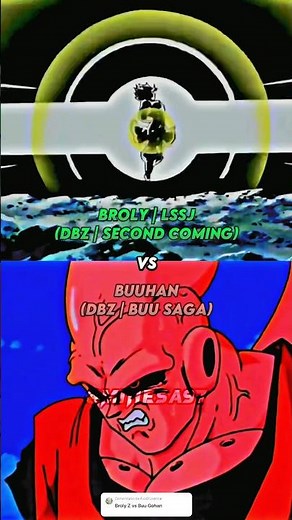 Broly | LSSJ (DBZ | SECOND COMING) vs Buuhan (DBZ | BUU SAGA)