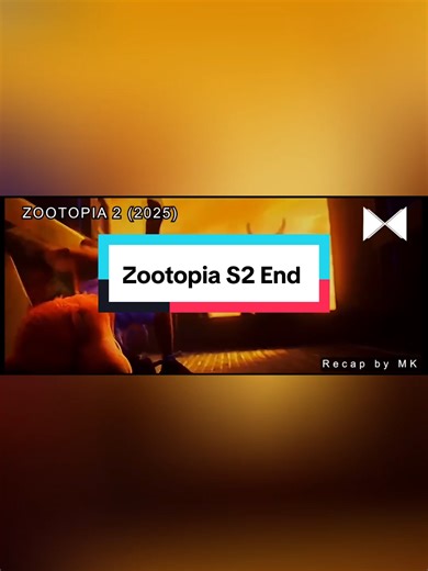 Zootopia S2 End #zootopia2 #foryoupage #100kveiws #tiktokviral #မူရင်းvideoပိုင်ရှင်အားcrdပေးပါတယ်🥰