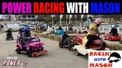 RACIN with MASON - Power Racing with Mason RACIN with MASON - In Todays Episode Mason takes us to Maker Faire Milwaukee For Power Racing! Using Electric Go karts throughout multiple races including a 75 minute endurance race! Watch the mayhem tonight on the all new tuesday night block starting at 8pm! Racin with Mason... Race Fan and Serial Race Car Driver - Mason Dixon has got a fun time for you in this crazy series. Join Mason as he takes you as deep as $20 will get ya into the wacky world of 