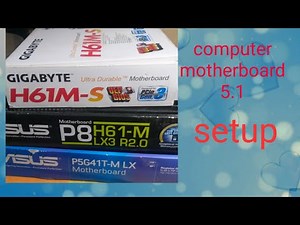 how to computer 5.1audio setup pc