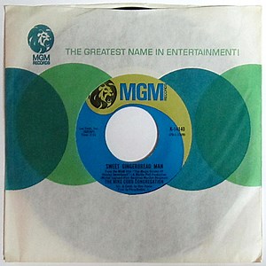 The Mike Curb Congregation - Sweet Gingerbread Man / Long Haired Lover From Liverpool