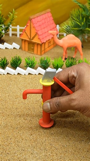 426K views · 2.4K reactions | Mini water pump project mini tractor science project #handpump #waterpump #diy #diyprojects #satisfying #tinyhouse #tinyhome #miniature #fblifestyletyle #reelsfacebook #viralvideochallenge | Mini Rural Project | Facebook