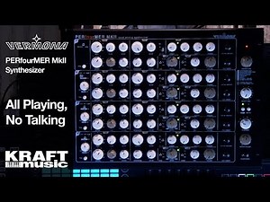 Vermona PERfourMER MKII Synthesizer - All Playing, No Talking