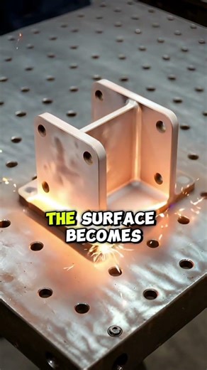 Laser Rust Removal on Steel T-Bracket | Satisfying Industrial Clean